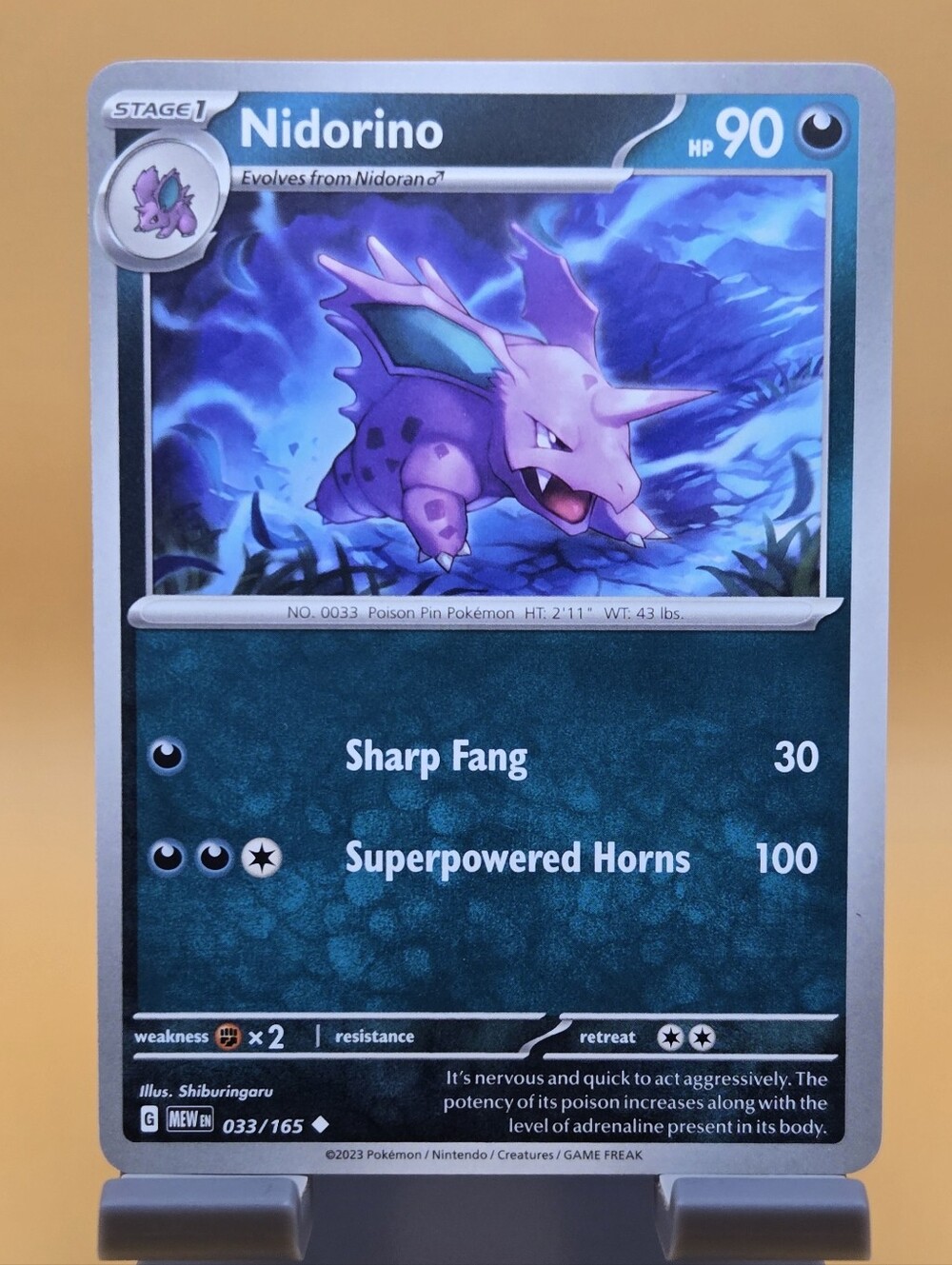 Nidorino - SV: Scarlet & Violet 151 033/165
